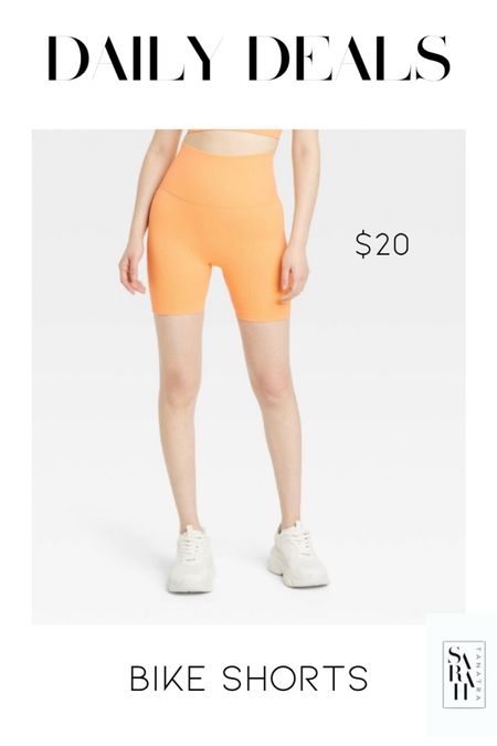 Orange bike shorts
Target 
Athletic clothes
Workout outfit 





#LTKstyletip #LTKfit #LTKunder50