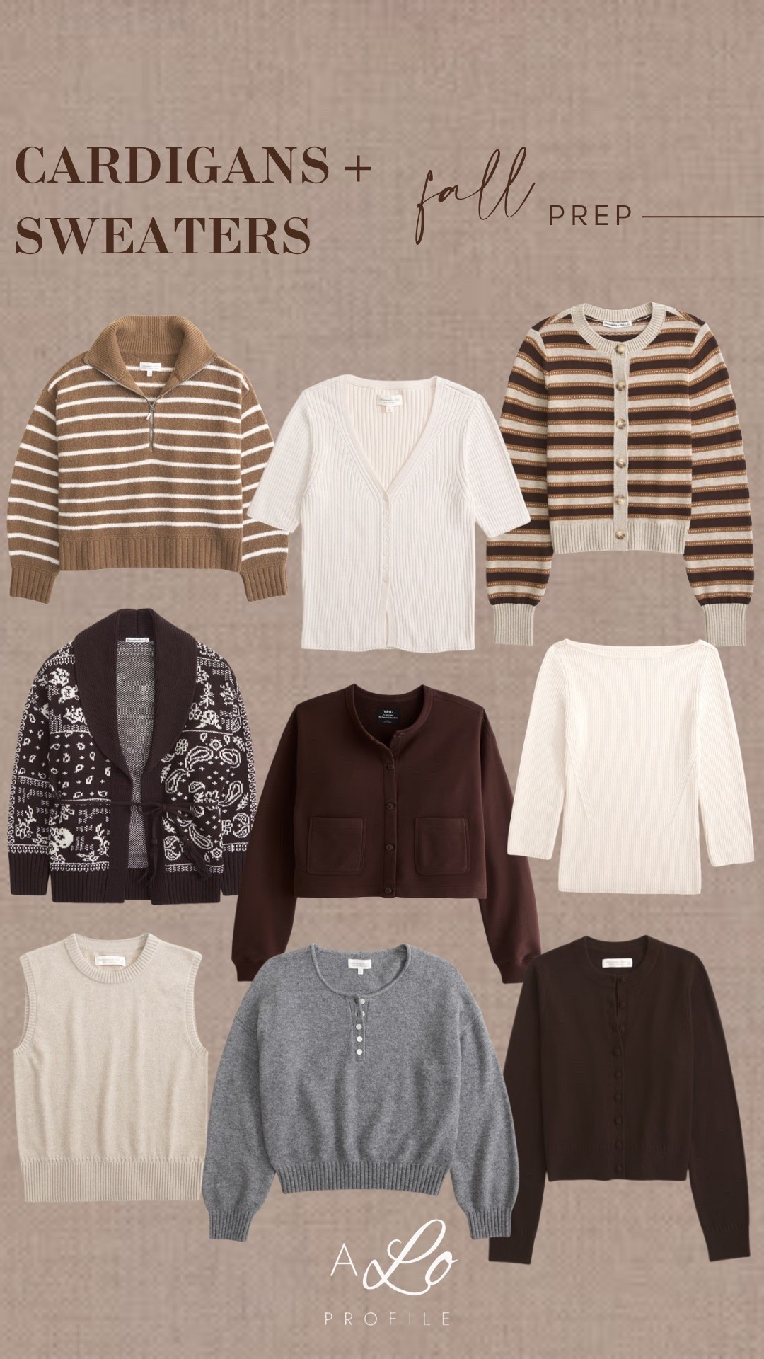 Fall Prep: Sweaters & Cardigans via Abercrombie - all on sale for 20% off right now!!

#LTKSaleAlert