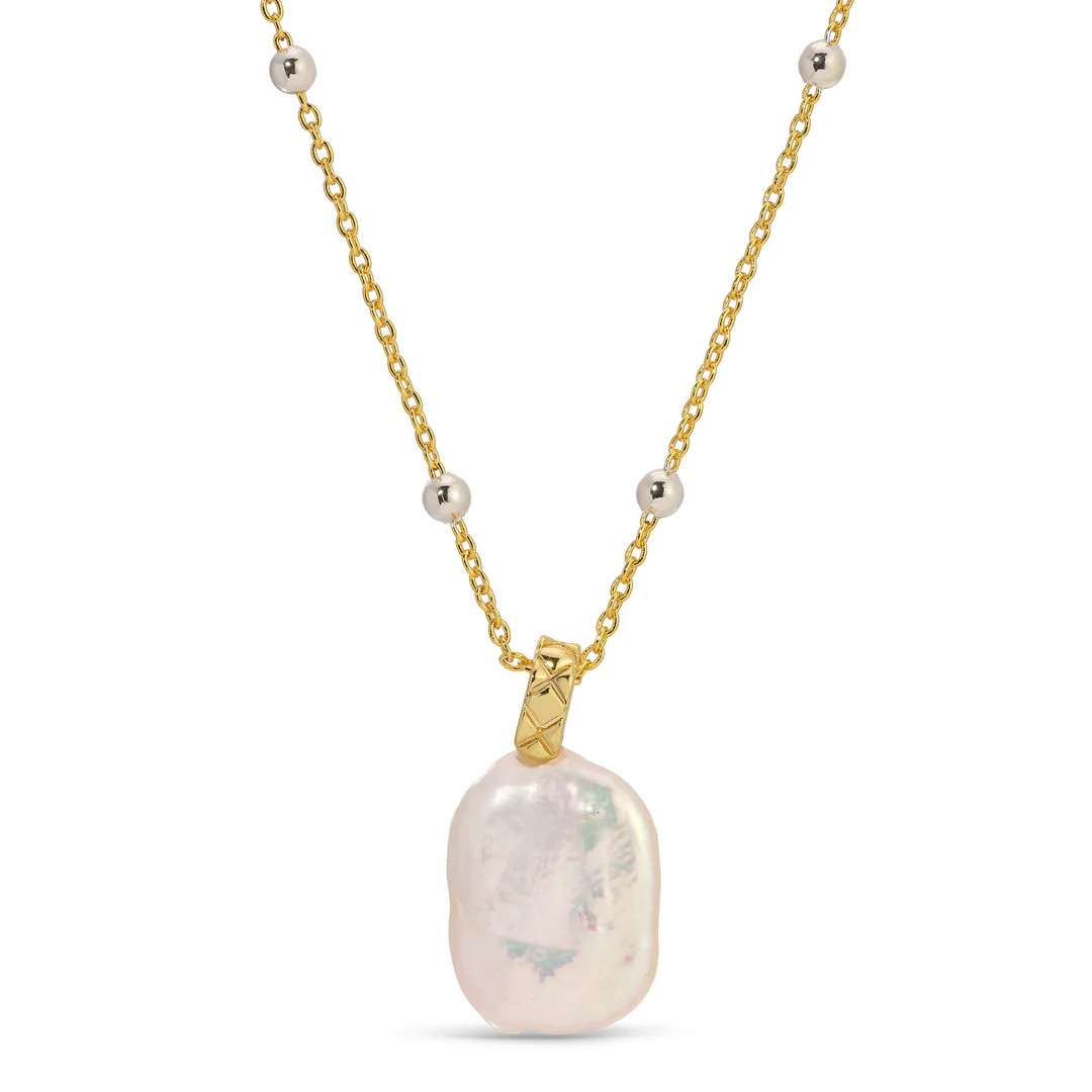 Baroque Pearl Necklace | Meghan Bo Designs