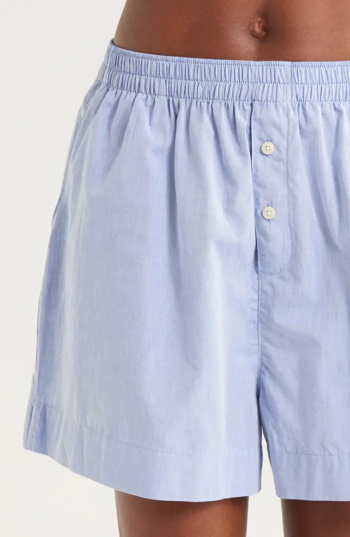 Nordstrom Oversize Stripe Cotton Short Pajamas | Nordstrom | Nordstrom