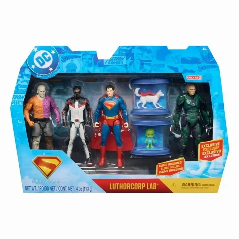 DC Comics Superman TRGX Action Figure Set 6" - 4pk | Walmart (US)