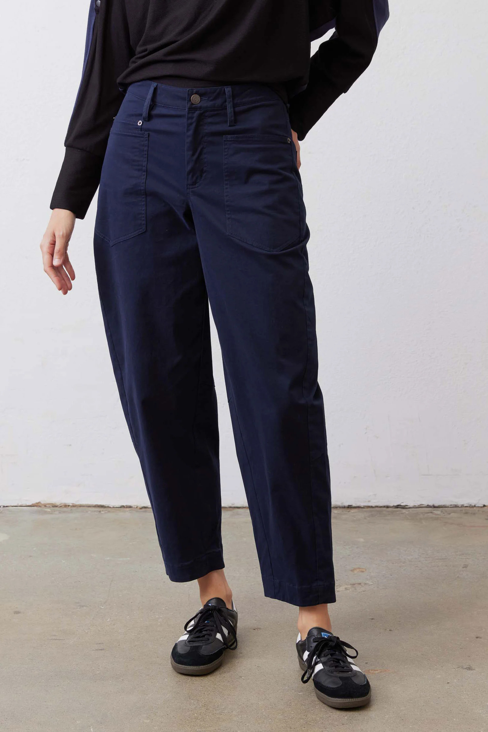 The Slouchy Soft Twill Pants | Ruti