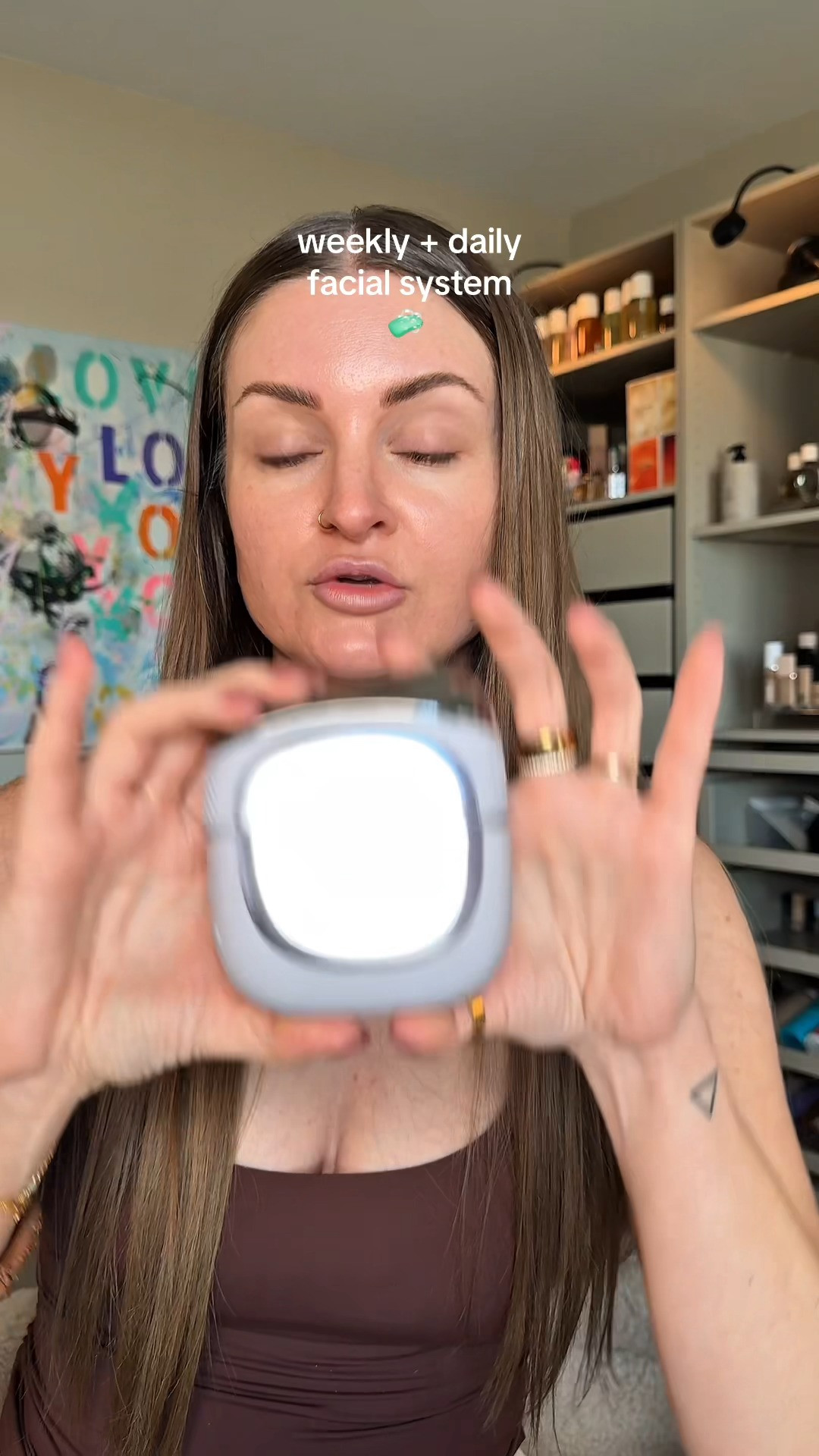 only a few minutes a day with the depuffi and once a week with the extraction attachment 

 #LTKgrwm #LTKmorningroutine #LTKBeauty