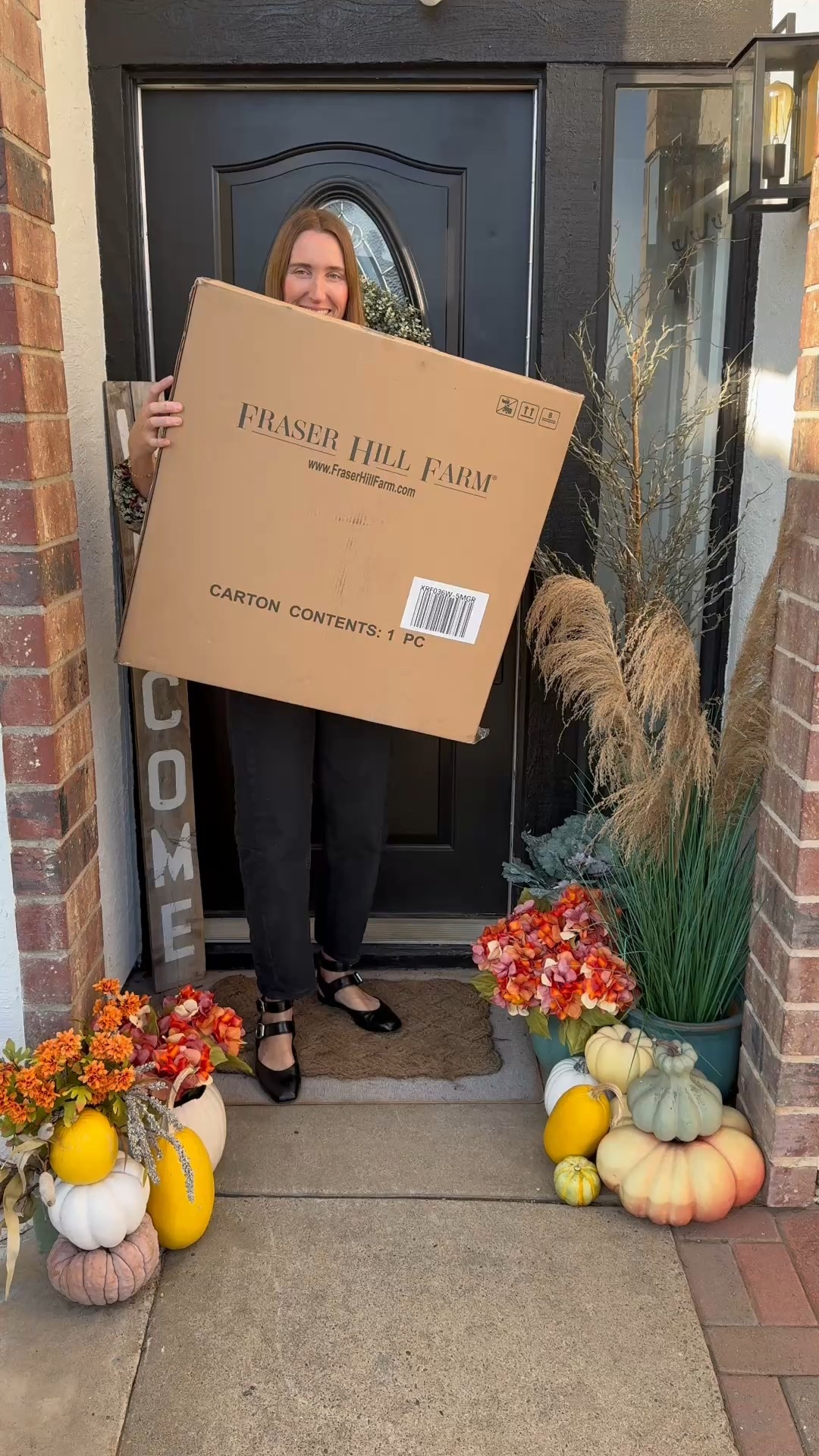 Fraser Hill Farm porch decor, holiday porch, Christmas decor. Garland, wreaths, and festive holiday decorations 
Christmas Porch, holiday curb appeall

#LTKSeasonal #LTKHome #LTKHoliday