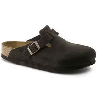 Boston Soft Footbed Suede Leather Mocha | BIRKENSTOCK | Birkenstock USA