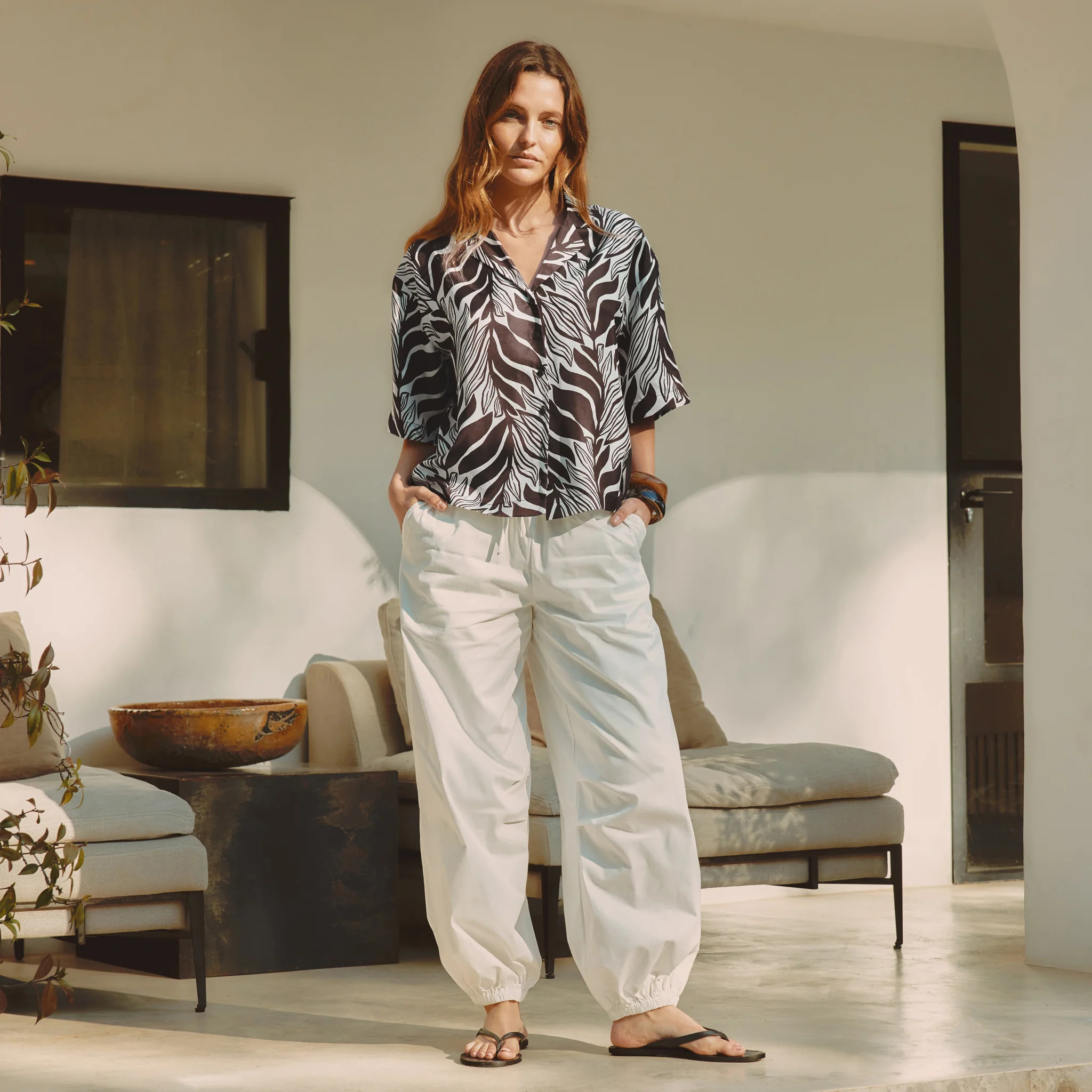 White Balloon Trouser | Albaray