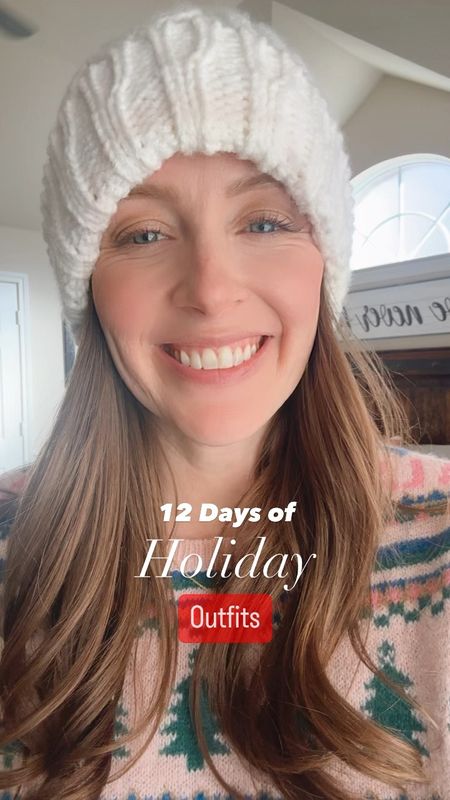 12 Days of Holiday Outfits: Day 7! This little sweater is from the little girls section at Walmart 🙈🤪 But it was so cute I couldn’t pass it up! Goes up to xxl!
.
.
.
#holiday #holidays #holidayoutfits

#LTKHoliday #LTKstyletip #LTKsalealert