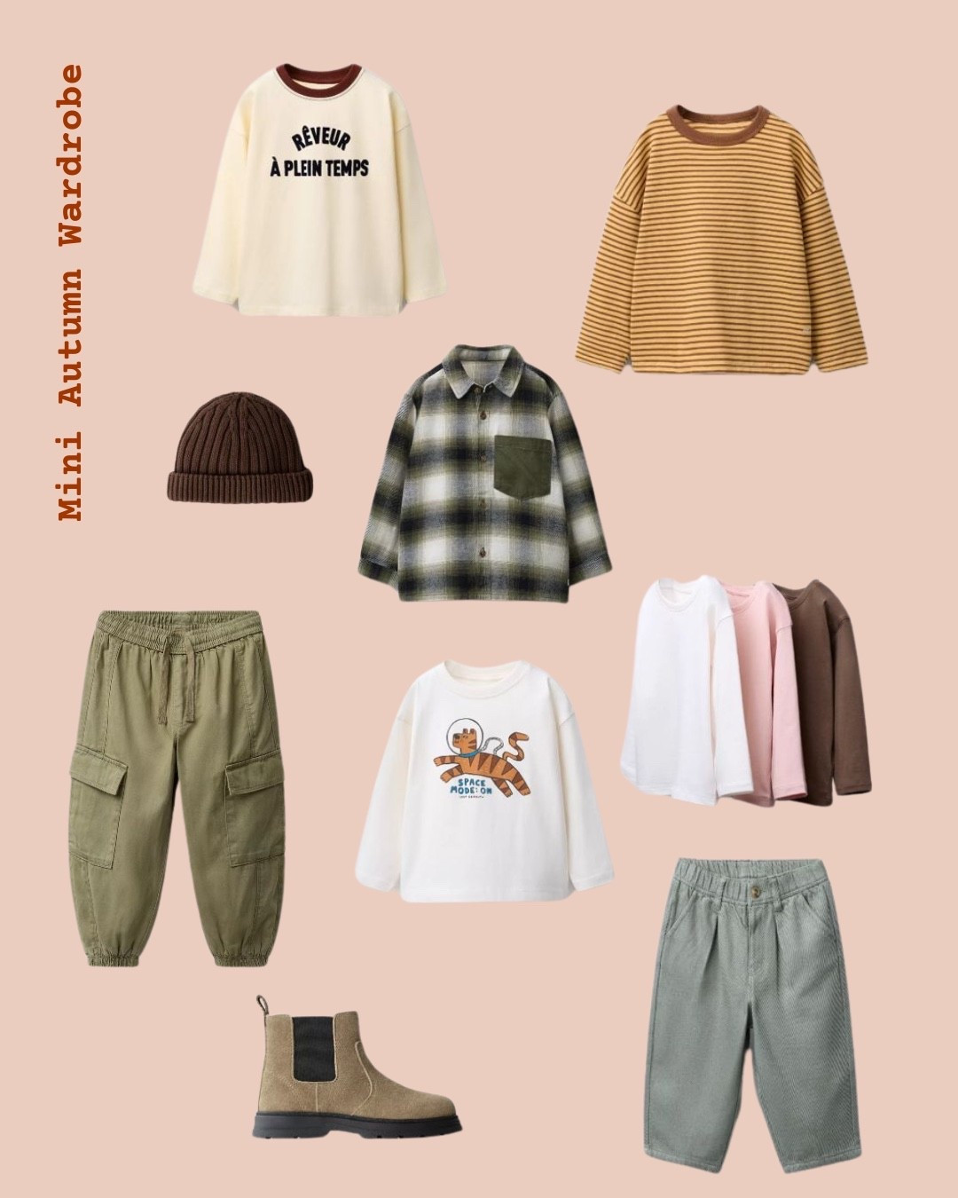 I did a big order on Zara Kids - they gave the cutest autum/ winter pieces in and I just could t help myself. Alf needed lots of new bits - he just keeps growing! The little beanie is so cute and I love the striped T-shirt! I also love the suede boots, I feel like they’re the perfect winter shoe! My cool little dude 🩵

