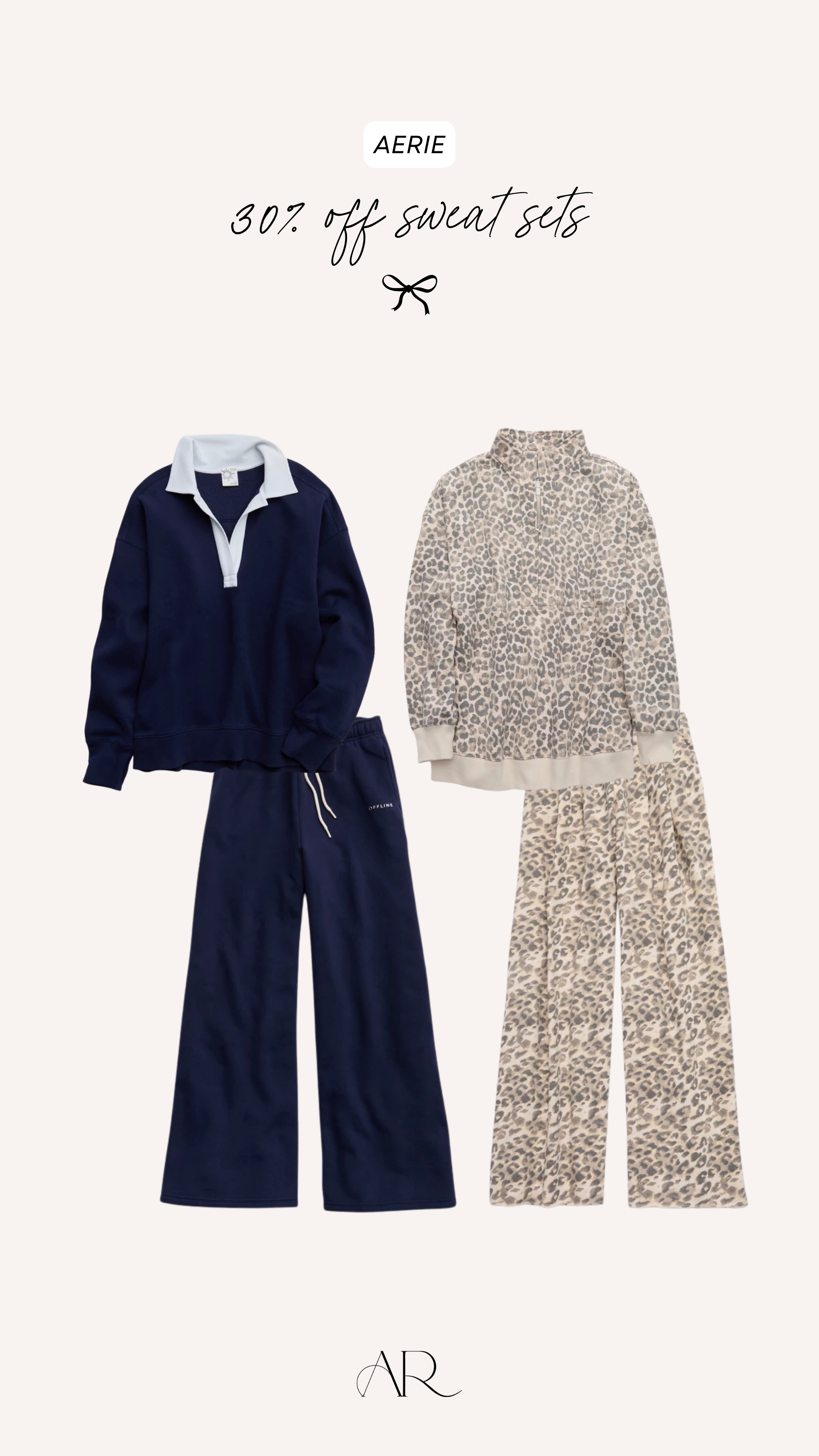 sweat sets are 30% off at aerie right now! the perfect time to stock up on cozy fall sweats!!
midsize outfits, matching sets, fall outfits 

 #LTKgrwm #LTKootd #LTKMidsize
