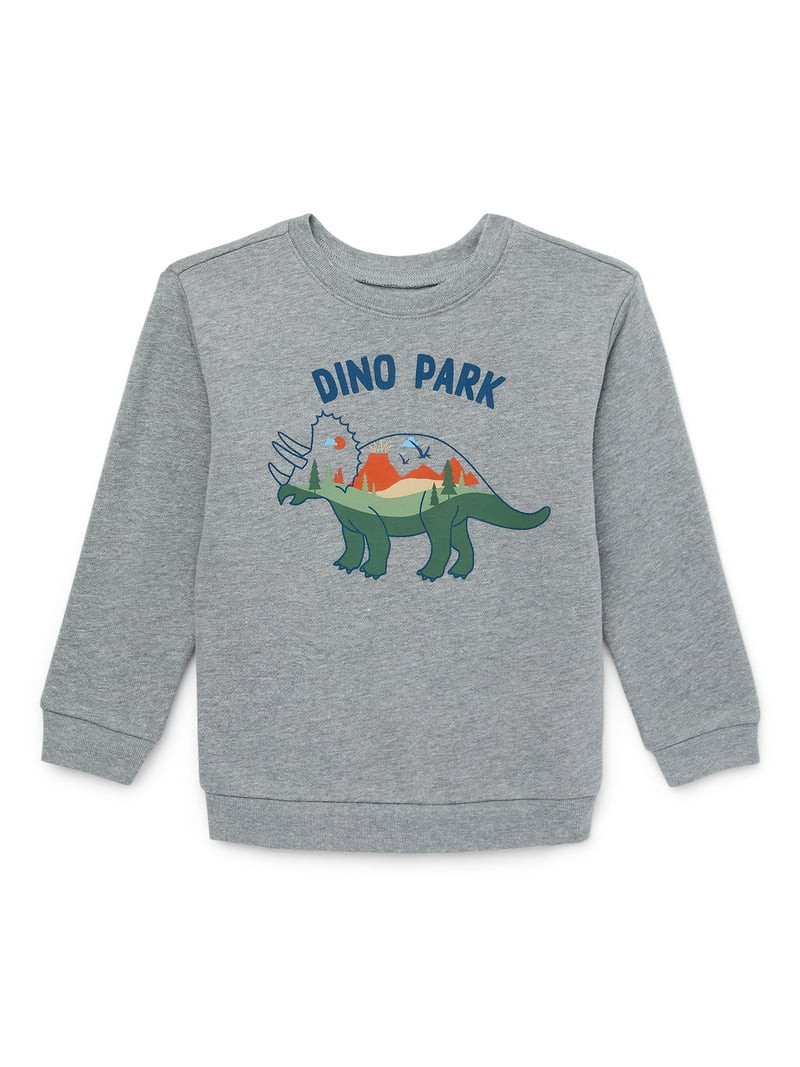Garanimals Toddler Boy Graphic Fleece Sweatshirt, Sizes 2T-5T | Walmart (US)