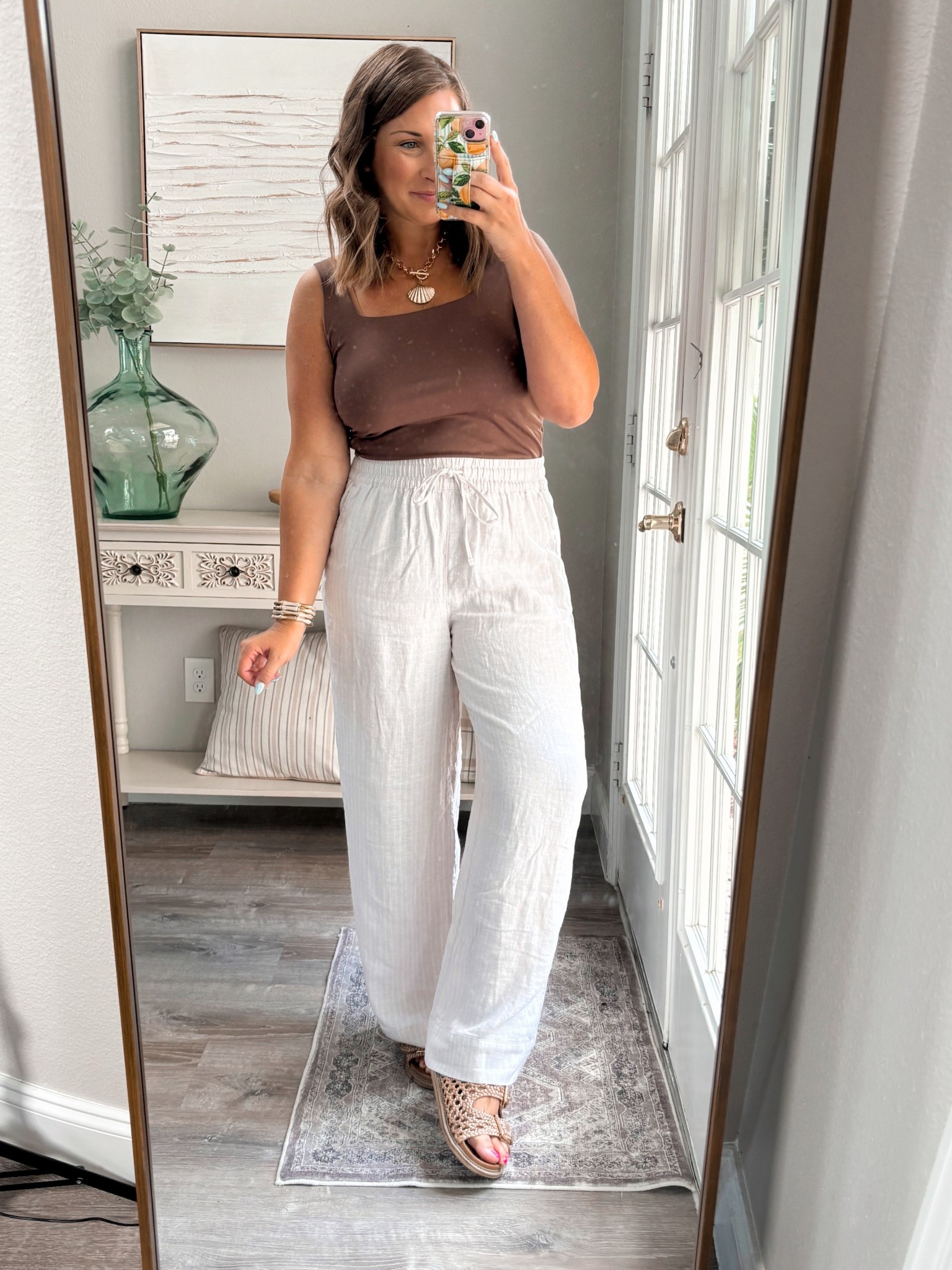 Lightweight linen pants- so comfy! 🤎

TTS- medium 

#LTKMidsize #LTKFindsUnder50 #LTKStyleTip