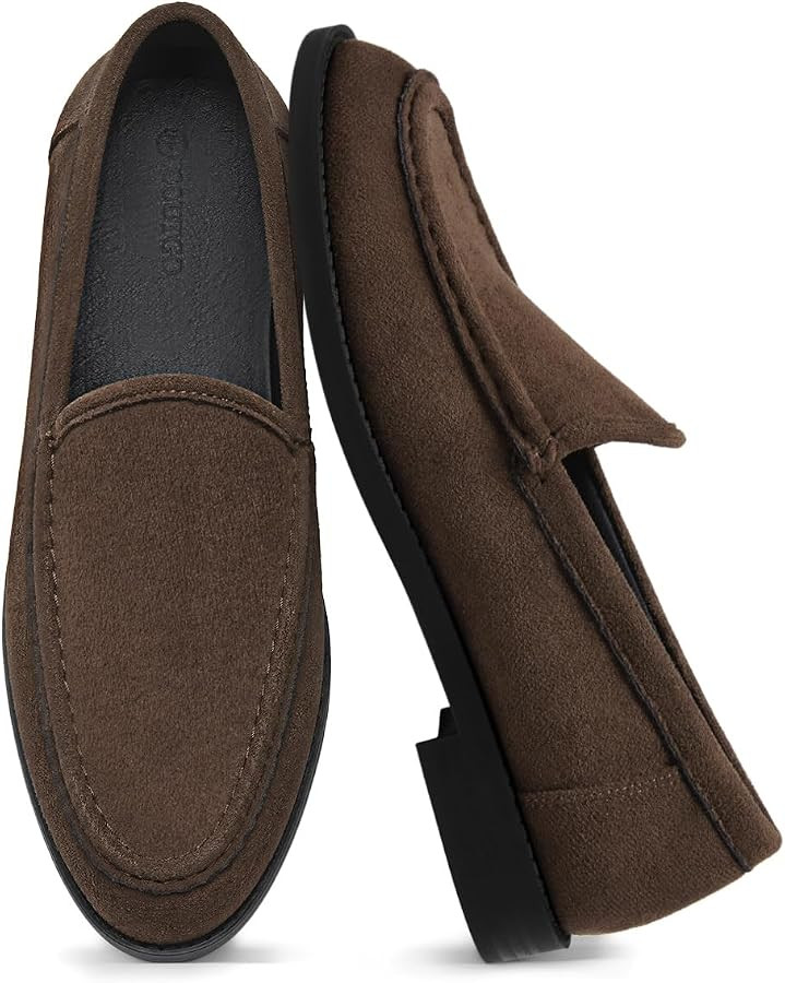 Coutgo Loafers for Women Slip On Flats Closed Toe Business Casual Shoes | Amazon (US)