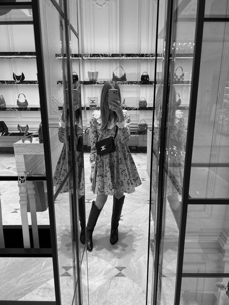 Shopping style! Cute swing dress for fall. 

Fall outfits
Fall dresses 
Black boots 

#LTKstyletip #LTKshoecrush #LTKtravel