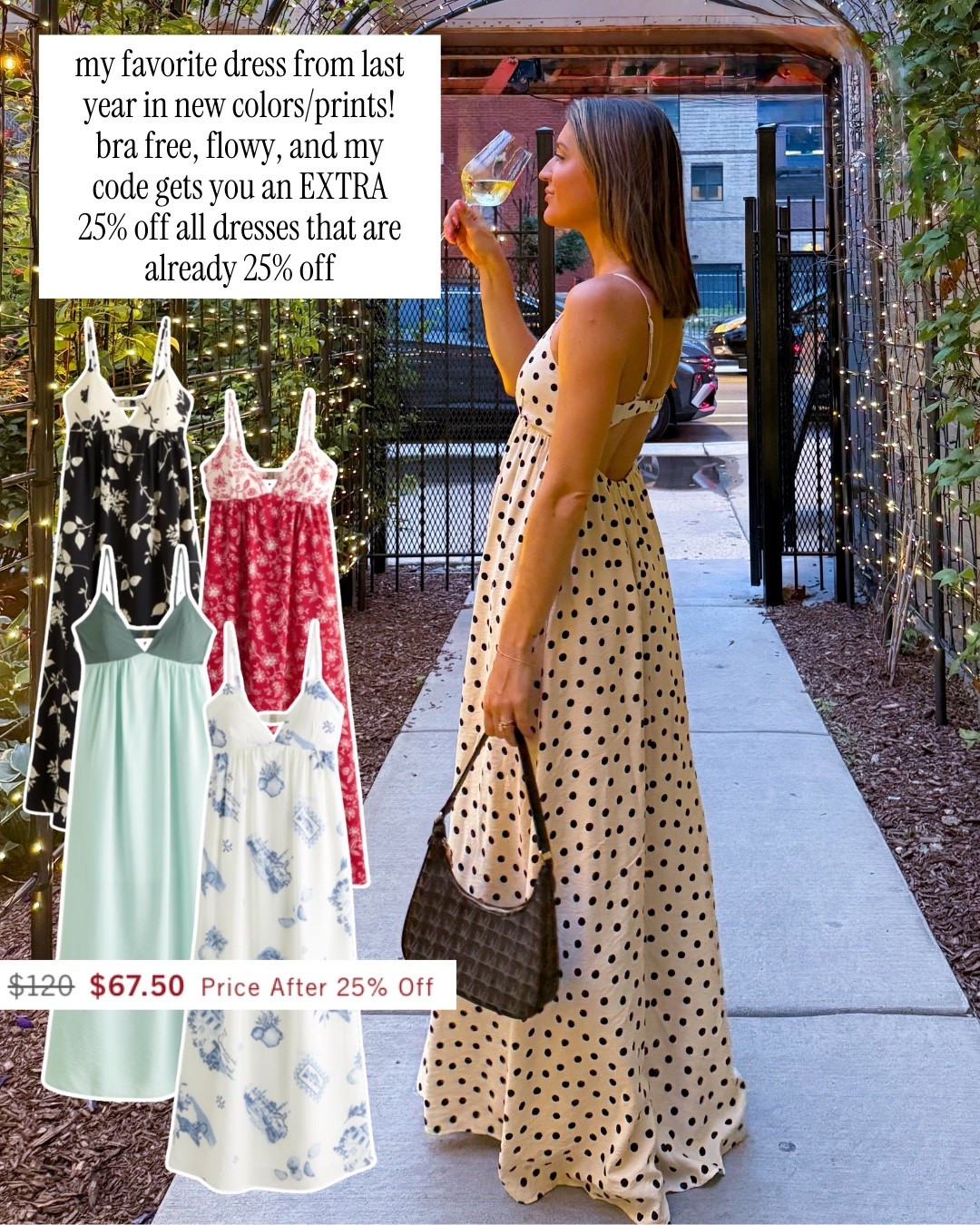 My most worn bra free maxi dress!! 
@abercrombie sale 25% off everything + extra 25% off dresses with code: AFLTK

#LTKBump #LTKSaleAlert #LTKSpringSale