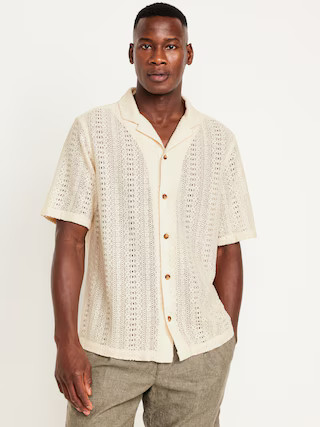 Short-Sleeve Camp Shirt | Old Navy (US)