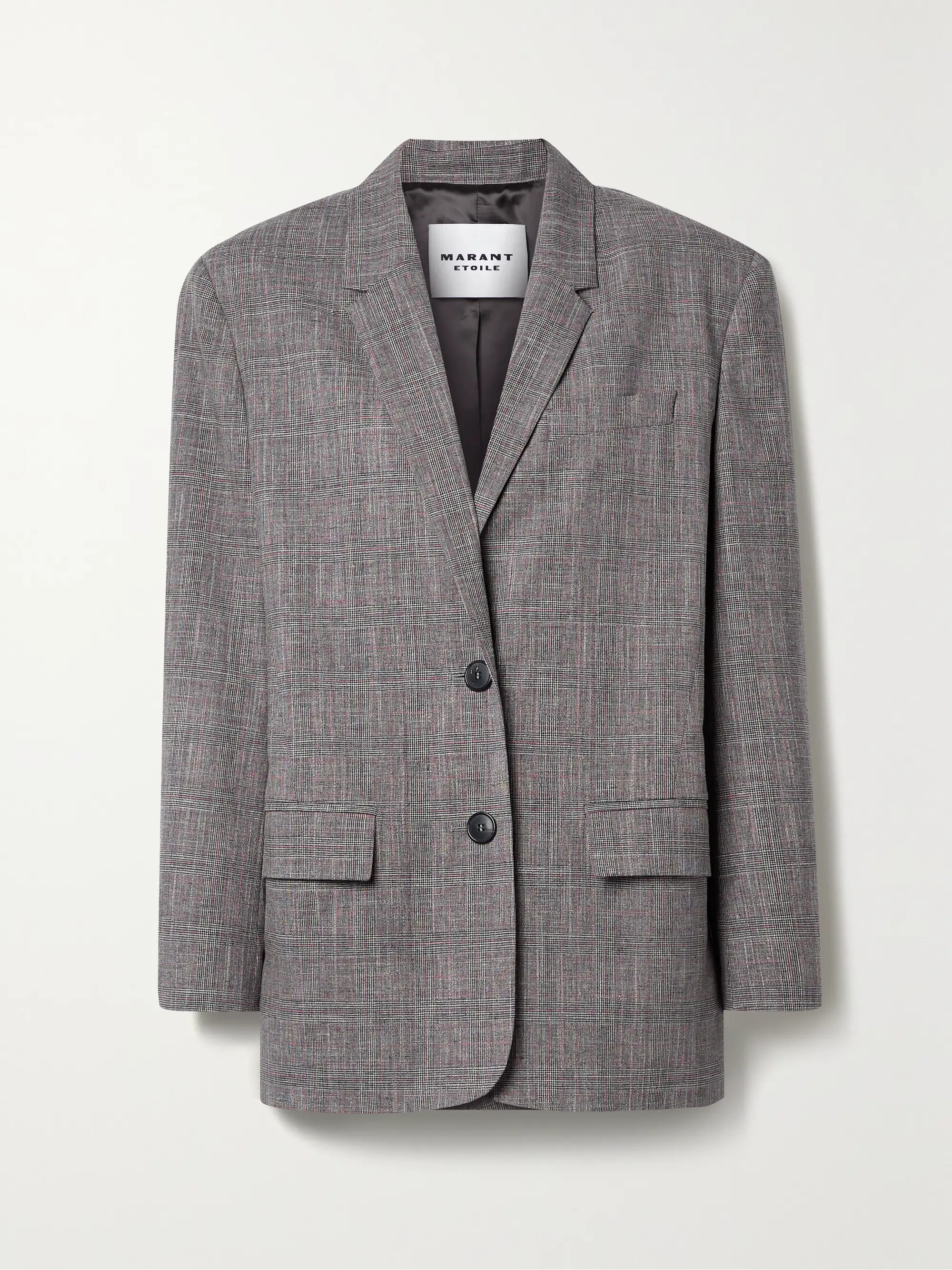 Onilind checked woven blazer | NET-A-PORTER (UK & EU)