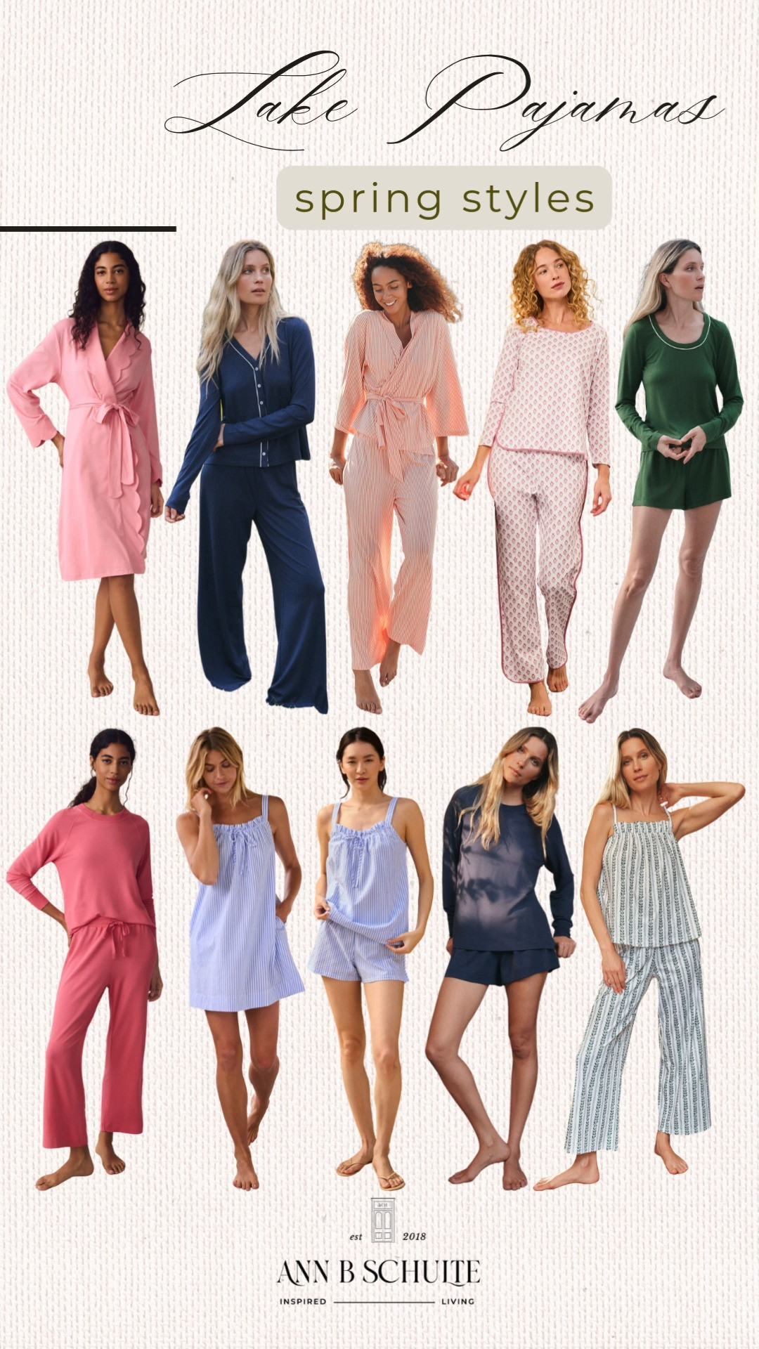 Spring nights just got softer with Lake Pajamas fresh stripes, pretty florals, and the coziest pima sets. Cute enough for coffee runs, comfy enough for early bedtimes. 🌸💤☕
#LakePajamas #SpringStyle #PajamaSet #Loungewear #CozyStyle #Sleepwear #EverydayComfort #OOTDInspo #LTKStyle #SelfCareNight 

 #LTKootd