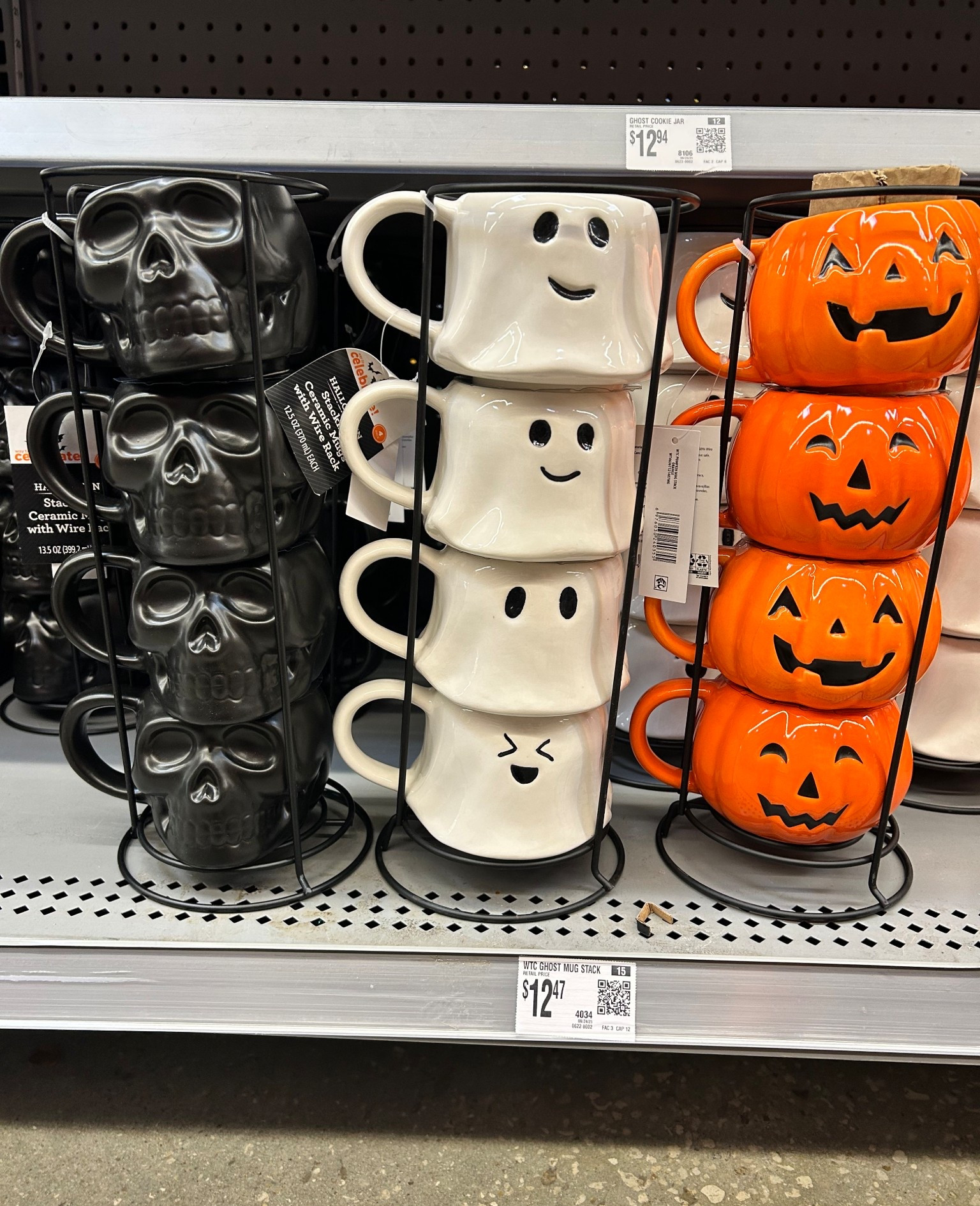 Walmart Halloween Stackable Mugs! These sell out so quickly every year 😭

#LTKFindsUnder50 #LTKHome #LTKSeasonal