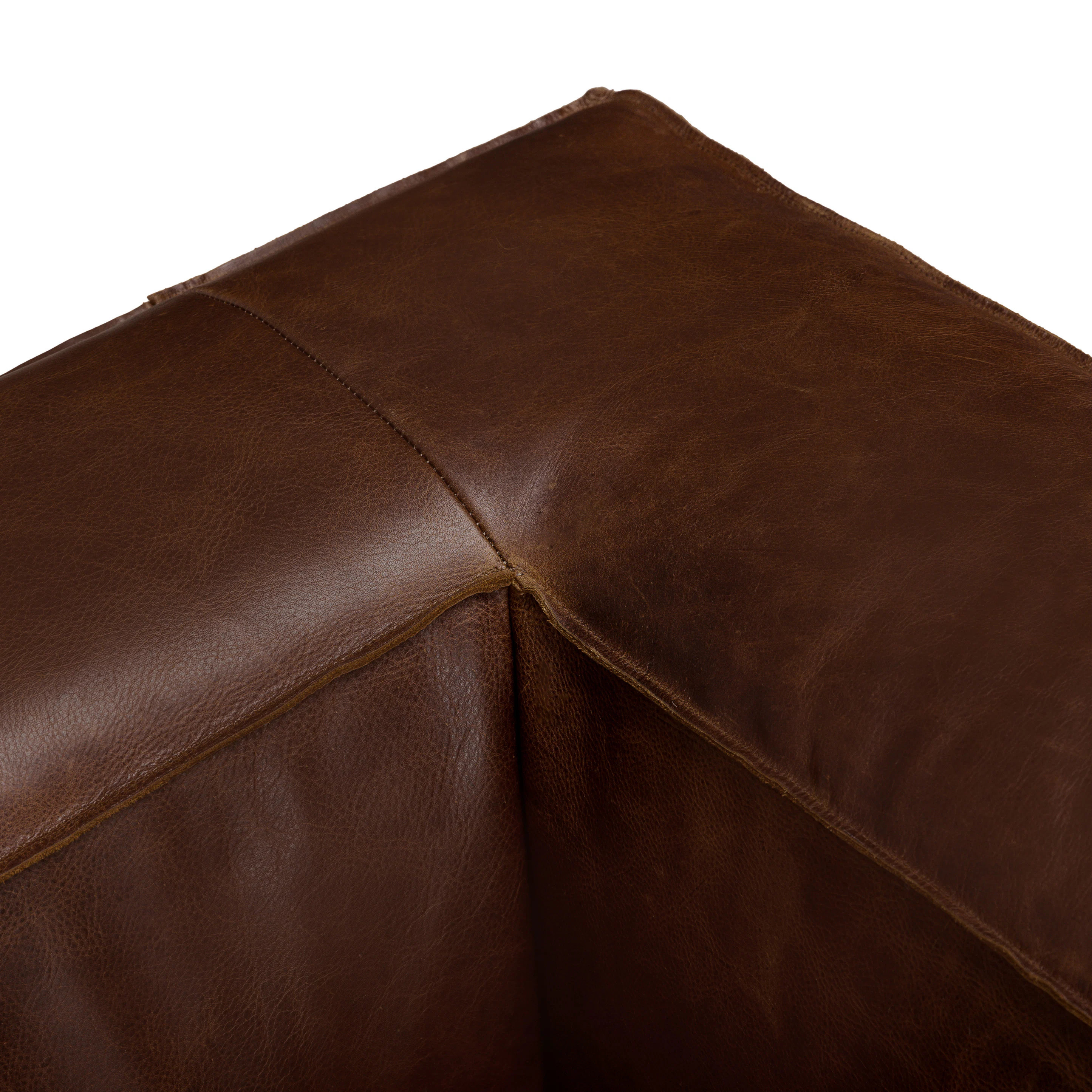 Cigar 92" Leather Sofa - Indiana Brown | Article
