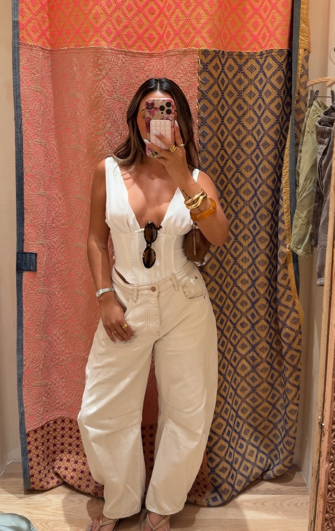 Jeans size 26 in “milk"