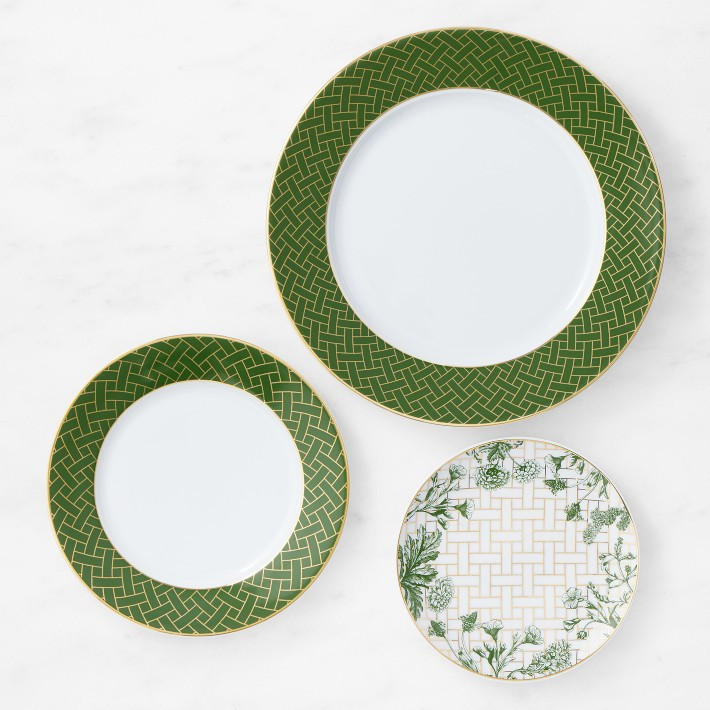 Garden Lattice 12-Piece Dinnerware Set | Williams-Sonoma
