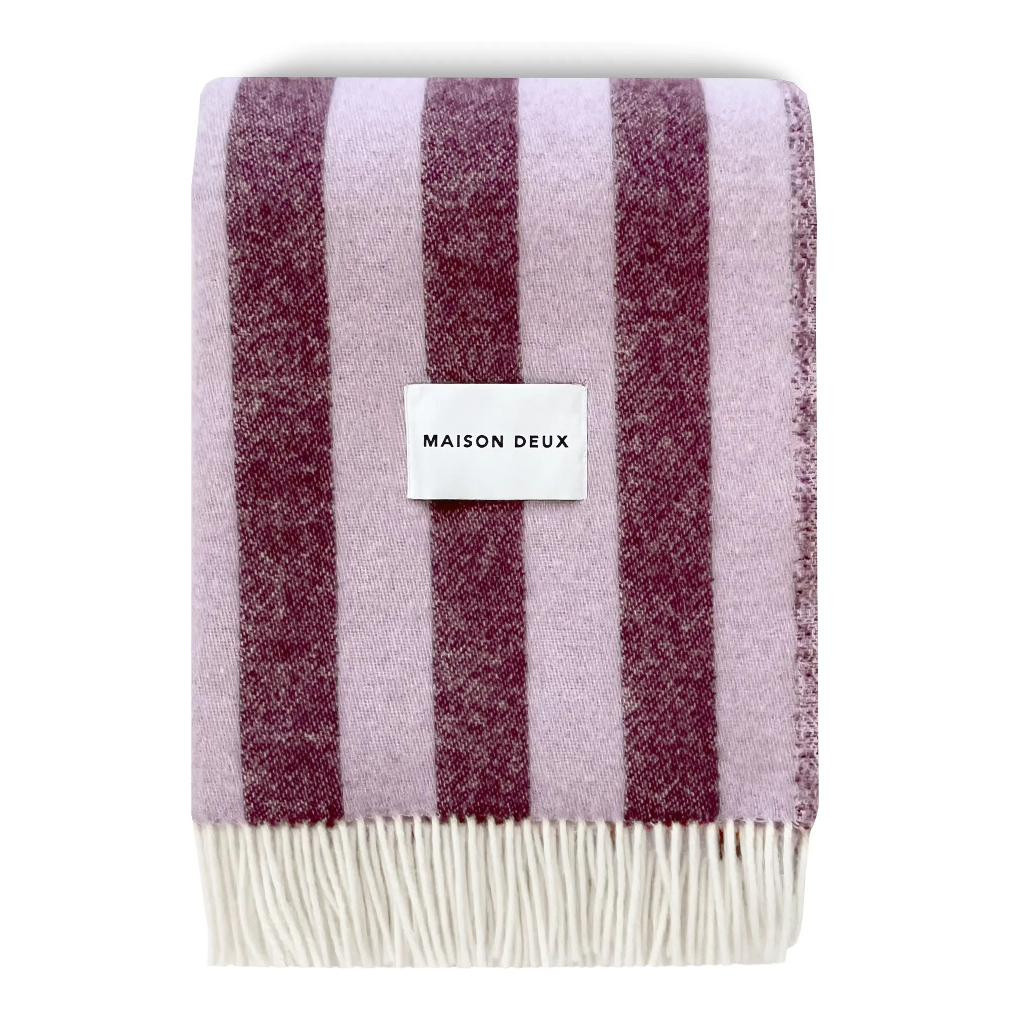 Candy Wrap wool throw | Lilac | Smallable