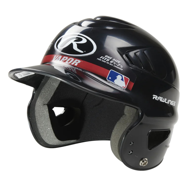 Rawlings Vapor Youth Baseball Batting Helmet, Black | Walmart (US)