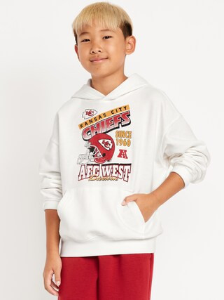 NFL™ Kansas City Chiefs™ Oversized Pullover Hoodie for Boys | Old Navy | Old Navy (US)