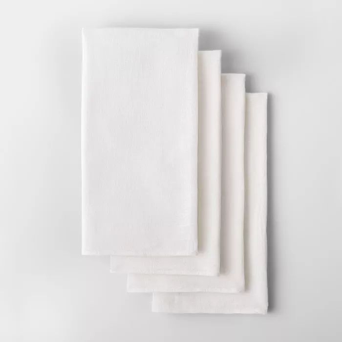 4pk Solid Flour Sack Dishtowel - Made By Design™ | Target