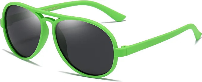 LEICO FASHION Toddler Baby Infant Polarized Aviator Sunglasses for Boys Girls Kids Age 0-4 | Amazon (US)