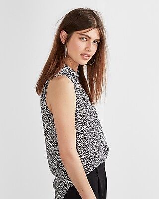 Lattice Shoulder Hi-lo Blouse | Express