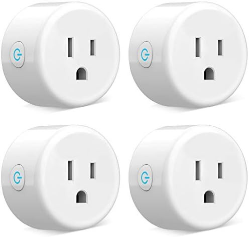 4Pack Mini Smart WIFI Plug, Smart Socket Works With Alexa, Google Home Assistant, Remote Control ... | Amazon (US)