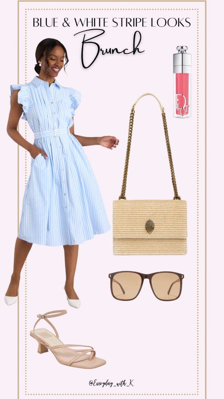 Blue and White Stripe Look: Brunch 

#LTKSeasonal #LTKfindsunder100 #LTKstyletip