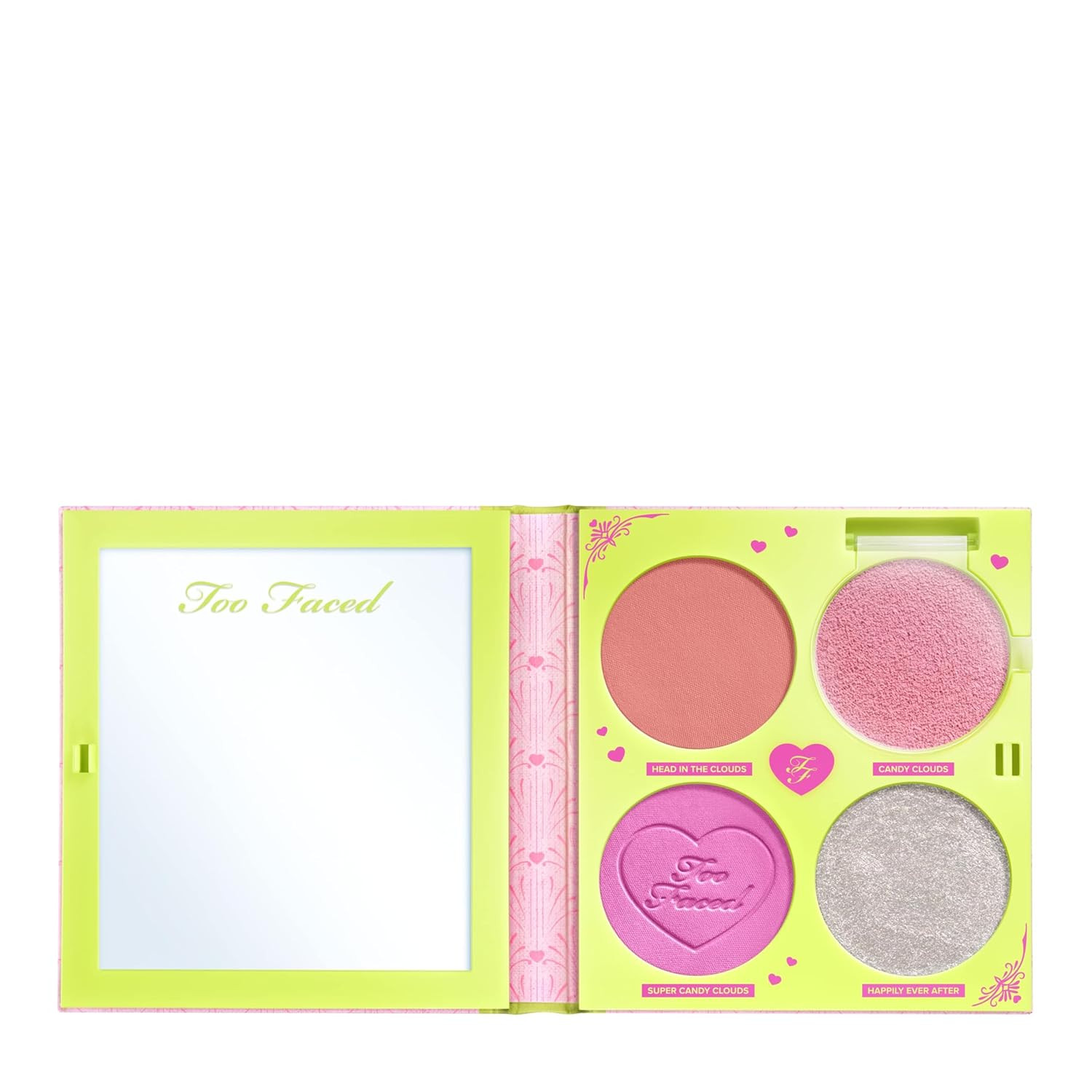 Too Faced Fairytale Crush Blush & Highlighter Set | Moon Crush Highlighter + Cloud Blush Face Pal... | Amazon (US)