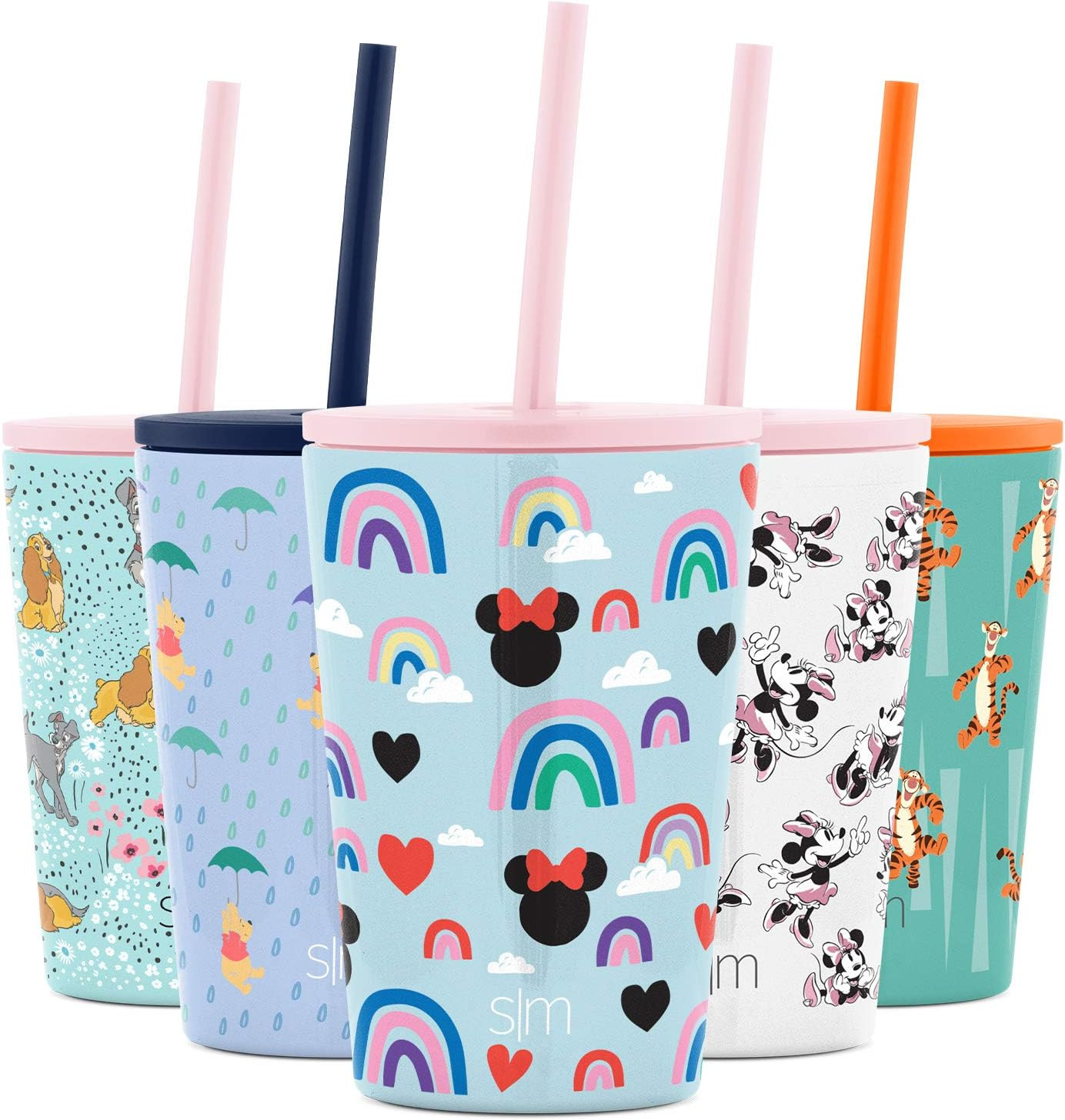 Simple Modern Disney Minnie Mouse Toddler Cup with Lid and Straw | Reusable Insulated Stainless S... | Amazon (US)