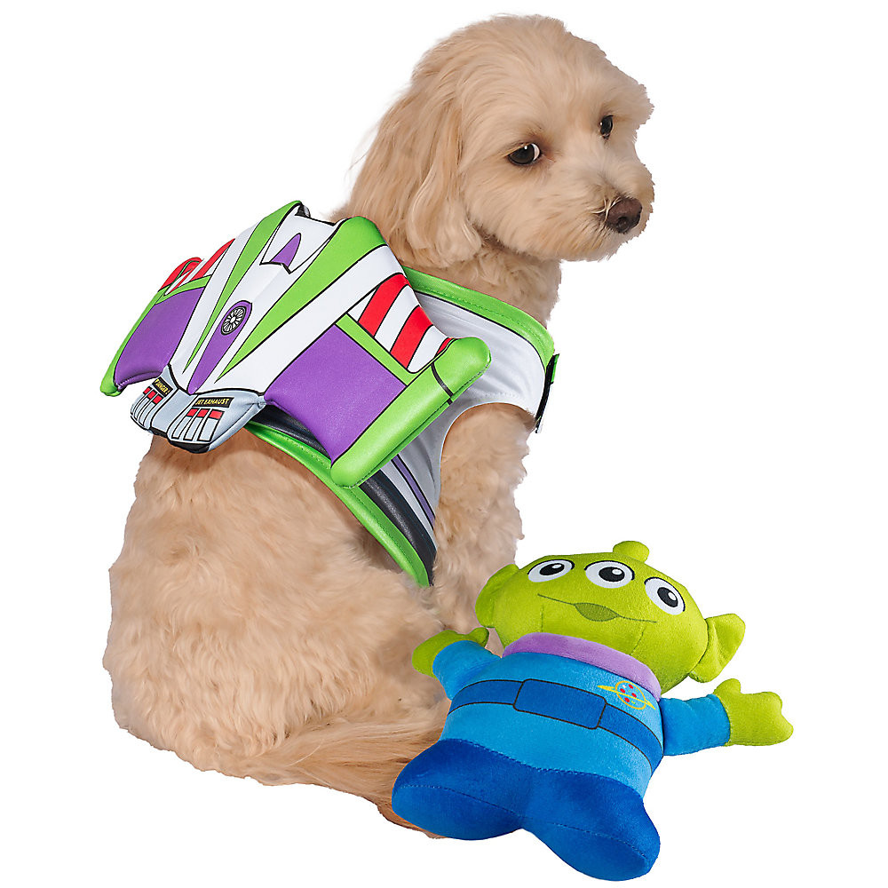 Rubie's Pet Shop Halloween Toy Story Buzz Lightyear Dog Costume & Toy Bundle | PetSmart