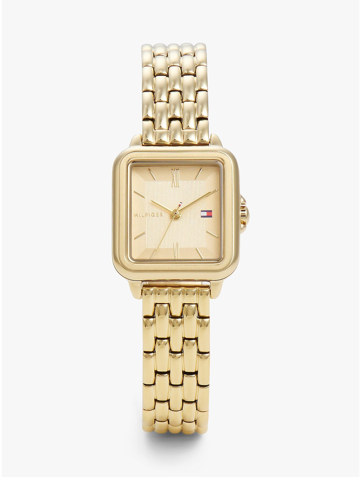 Tommy Hilfiger Women's 24MM Square Dial Watch - Gold | Tommy Hilfiger (US)