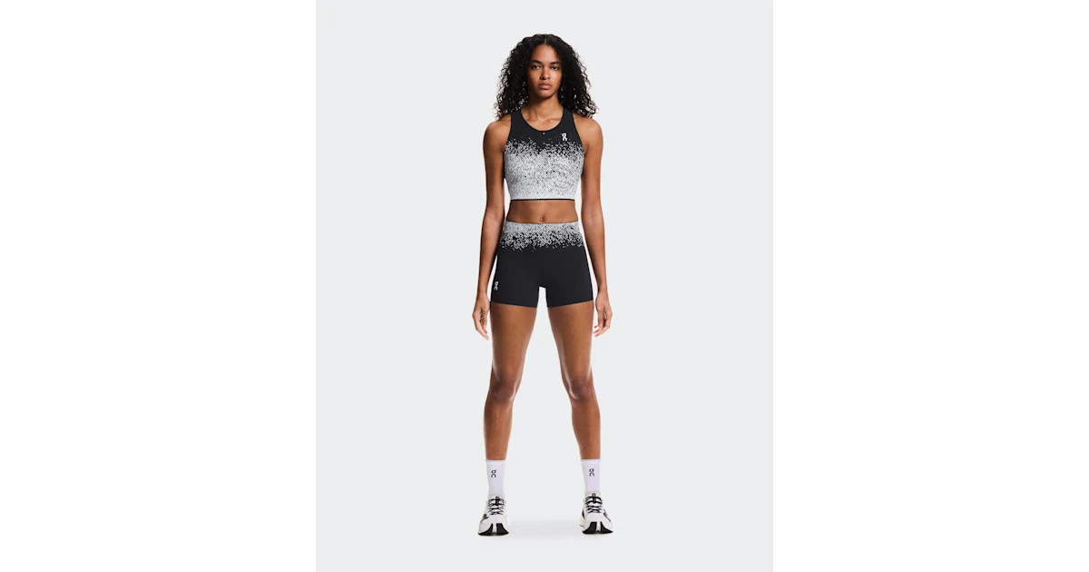 Women's Zero Crop White | Black | On.com (US)