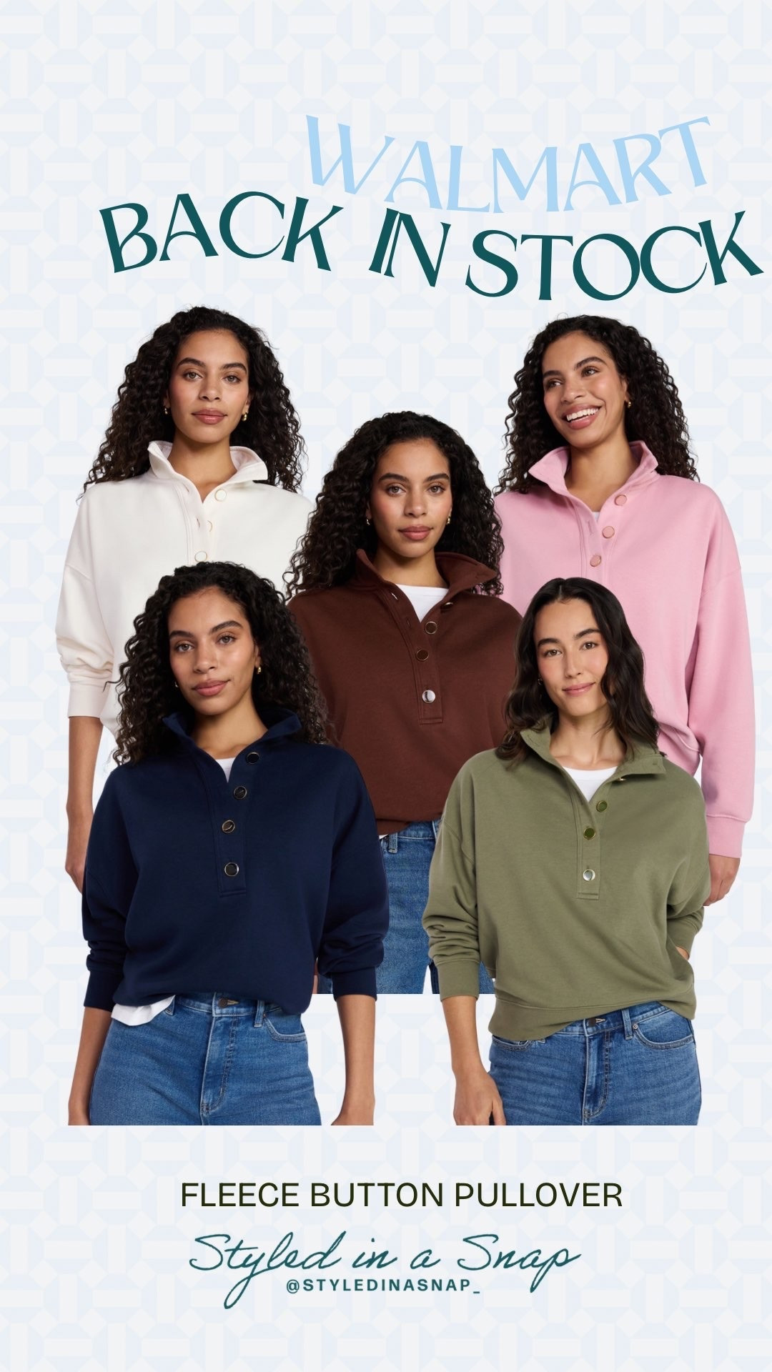 The viral pullovers are BACK IN STOCK at Walmart!

#LTKOver40 #LTKSeasonal