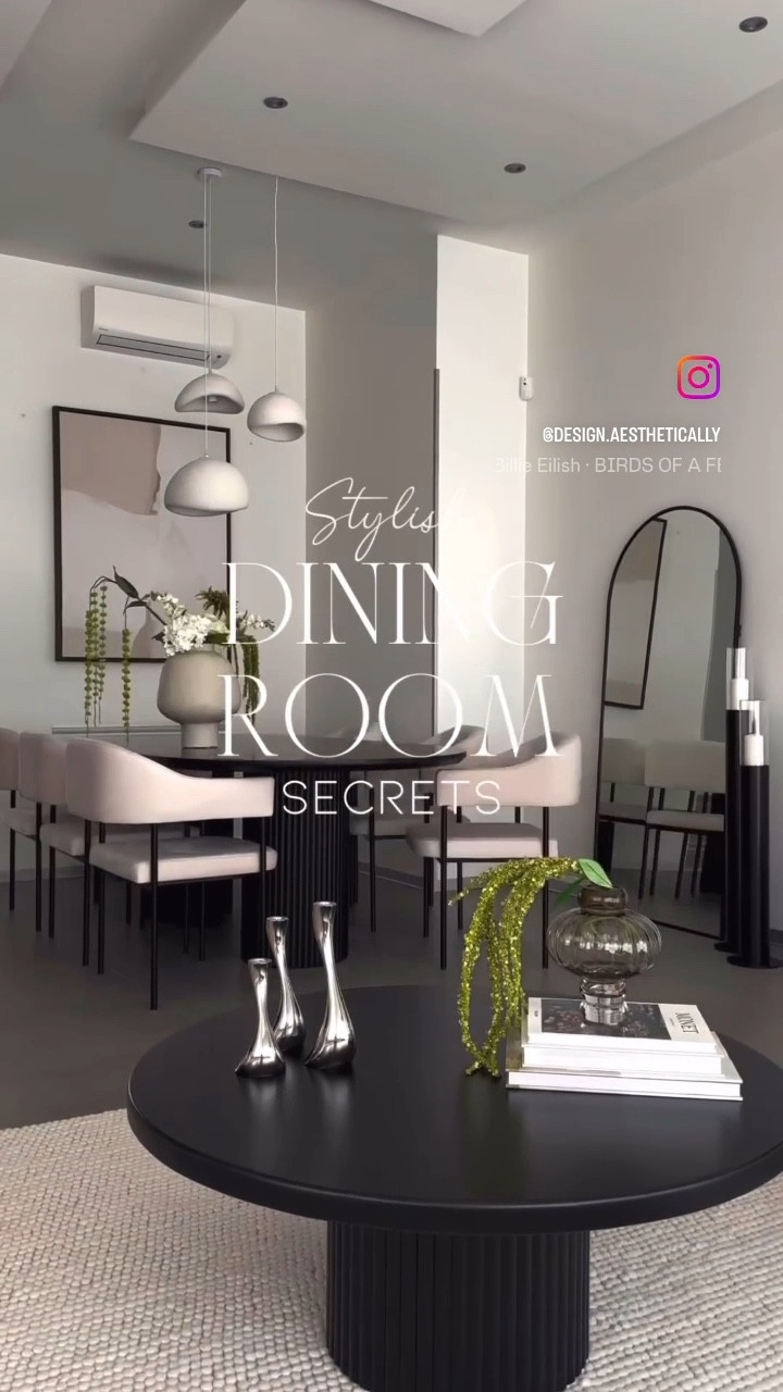 Stylish dinning room secrets!! Shop #diningroomdecor #diningroomfurniture 

#LTKFamily #LTKVideo #LTKHome