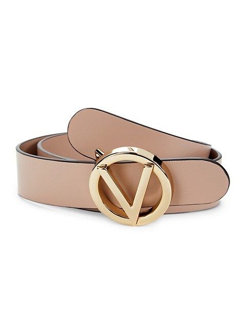 Giusy Logo Leather Belt | Saks Fifth Avenue OFF 5TH