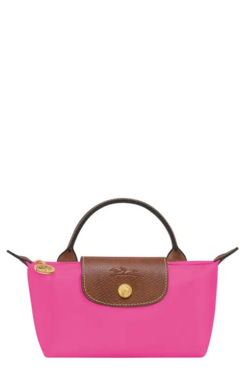 Longchamp Le Pliage Cosmetics Case in Candy at Nordstrom | Nordstrom