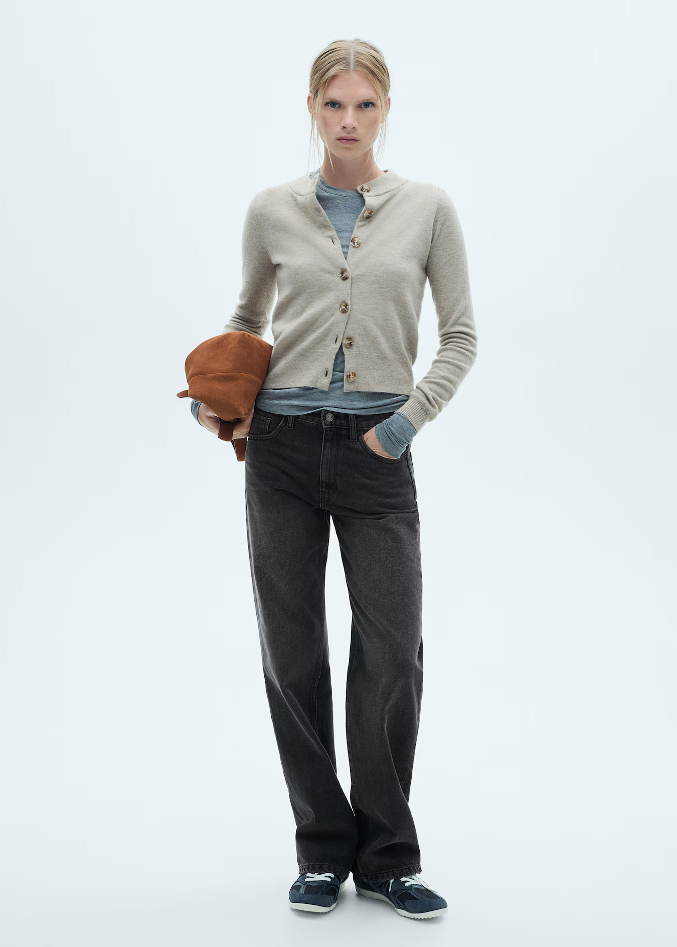 Miami medium-rise straight-fit jeans  - Women | MANGO United Kingdom | MANGO (UK)