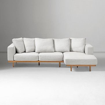Newport 2-Piece Chaise Sectional (110.5") | West Elm (US)