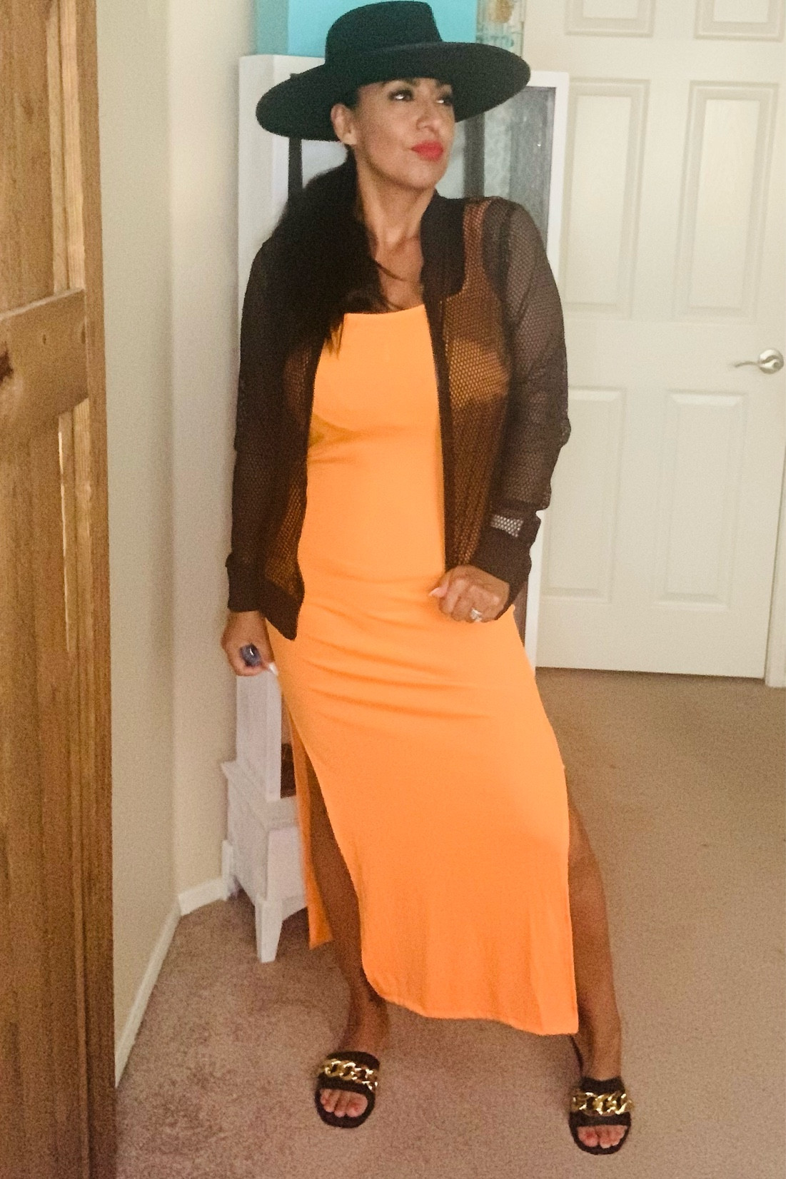 When orange is the new black.

#LTKstyletip #LTKcurves #LTKSeasonal