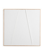 Garber 30x30 Fabric Wall Art With Floating Frame | TJ Maxx