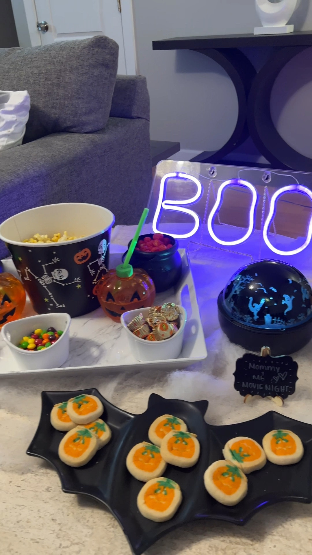 To celebrate the first weekend in October we did another movie night🎃🎀💜 

She LOVED the movie night we had a few weeks ago, so I had to run it back!! I may even make this a monthly thing because I loveee spending all the fun times with my babygirl🤭

Some people had concerns about the amount of candy we had last time, but we don’t eat all of it, not even half! It’s all about giving her the full experience… thanks for all of the concerns though!🥰🍿 

Everything will be linked in my LTK so click my bio if you want to do a movie night for your family 

#LTKHalloween #LTKfamily #LTKHoliday