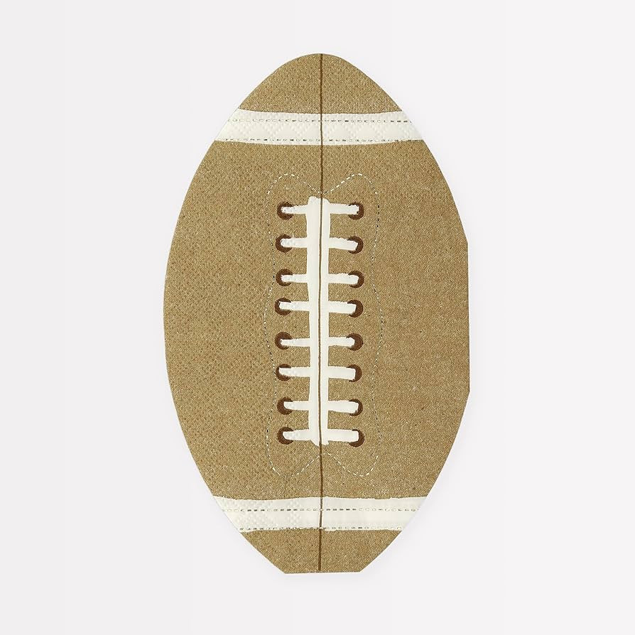 Meri Meri American Football Super Bowl Birthday Party Paper Napkins (Pack of 16) | Amazon (US)