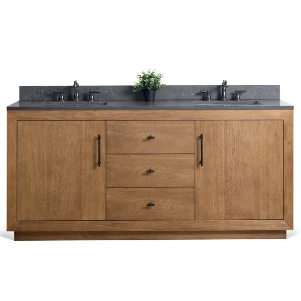 72" Free Standing Double Bathroom Vanity | Wayfair North America