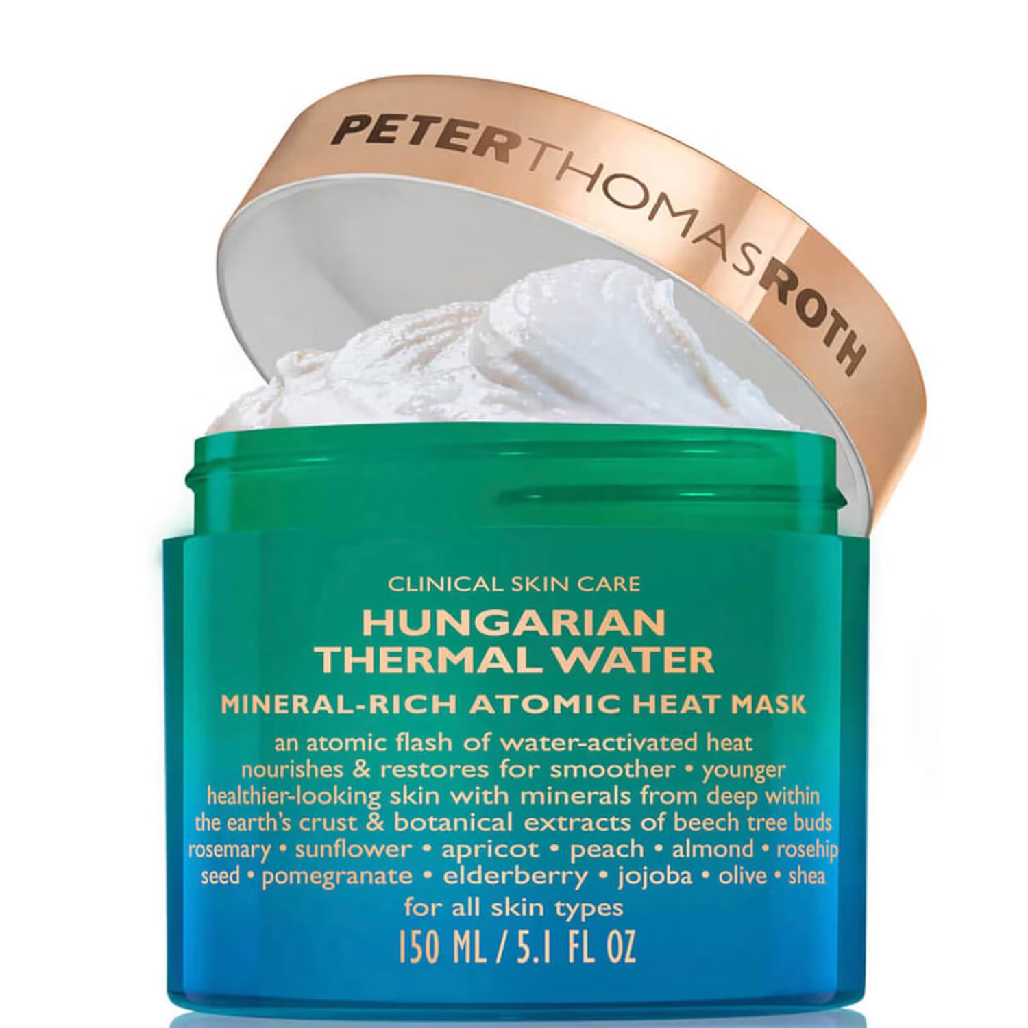 Peter Thomas Roth Hungarian Thermal Water Mineral-Rich Atomic Heat Mask (5.1 fl. oz.) | Dermstore (US)